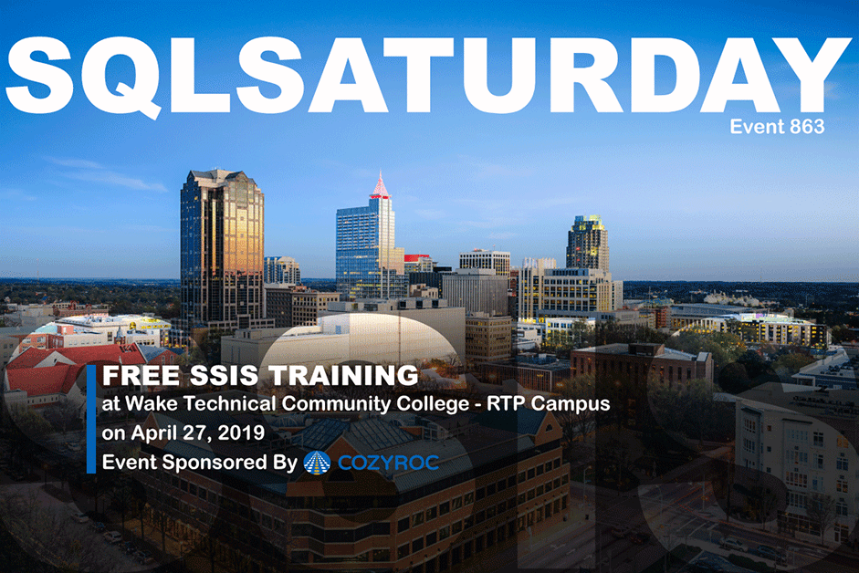 SQLSaturday Raleigh 2019 Event Sponsor by COZYROC